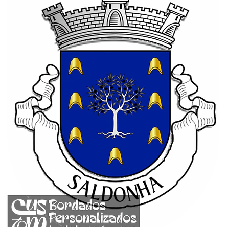 Emblema Bordado Antiga Freguesia de Saldonha (Alfândega da Fé, Bragança) 1