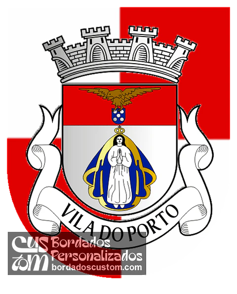 Emblema Bordado Município de Vila do Porto (Açores)