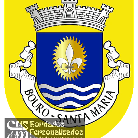 Emblema Bordado Freguesia de Bouro (Santa Maria) (Amares, Braga) 1