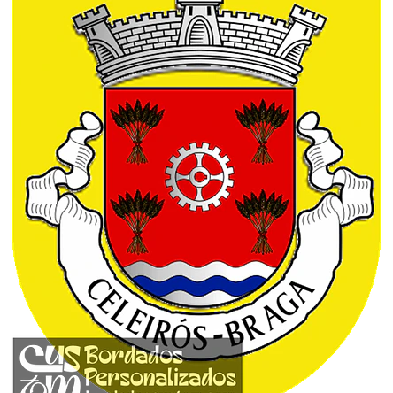 Emblema Bordado Antiga Freguesia de Celeirós (Braga, Braga) 1