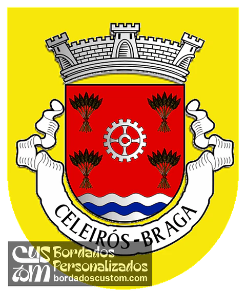 Emblema Bordado Antiga Freguesia de Celeirós (Braga, Braga)