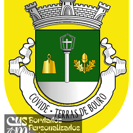 Emblema Bordado Freguesia de Covide (Terras de Bouro, Braga) 1