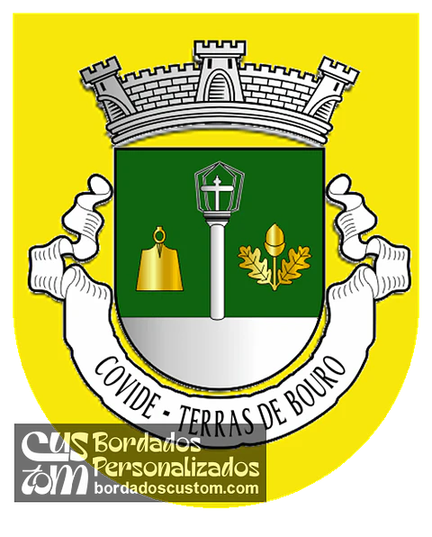 Emblema Bordado Freguesia de Covide (Terras de Bouro, Braga)