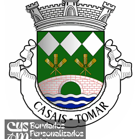 Emblema Bordado Antiga Freguesia de Casais (Tomar, Santarém) 1