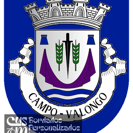 Emblema Bordado Antiga Freguesia de Campo (Valongo, Porto) 1