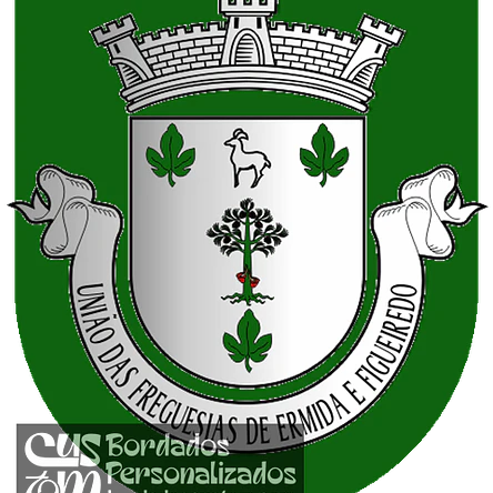 Emblema Bordado Freguesia de Ermida e Figueiredo (Sertã, Castelo Branco) 1