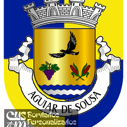 Emblema Bordado Freguesia de Aguiar de Sousa (Paredes, Porto) 1