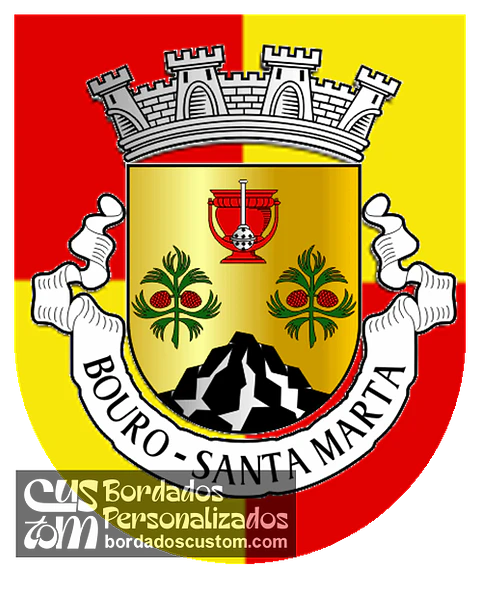 Emblema Bordado Freguesia de Bouro (Santa Marta) (Amares, Braga)