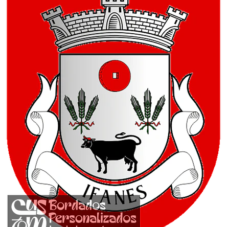 Emblema Bordado Antiga Freguesia de Ifanes (Miranda do Douro, Bragança) 1