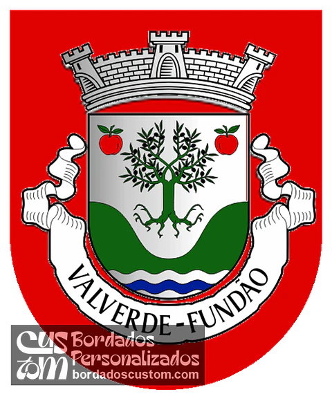 Emblema Bordado Antiga Freguesia de Valverde (Fundão, Castelo Branco)