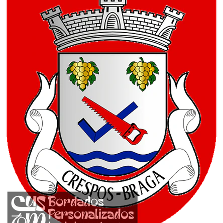 Emblema Bordado Antiga Freguesia de Crespos (Braga, Braga) 1