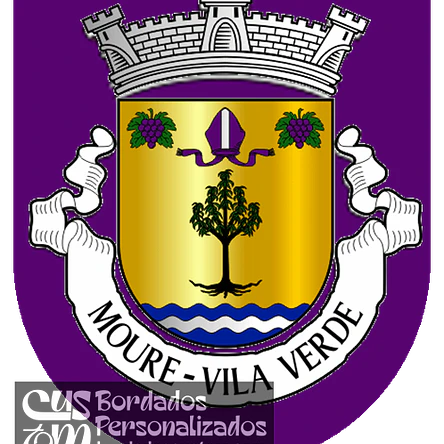 Emblema Bordado Freguesia de Moure (Vila Verde, Braga) 1