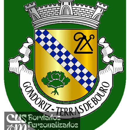 Emblema Bordado Freguesia de Gondoriz (Terras de Bouro, Braga) 1