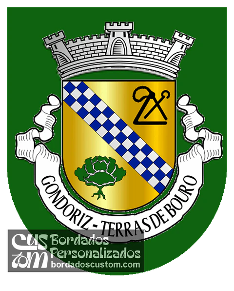 Emblema Bordado Freguesia de Gondoriz (Terras de Bouro, Braga)