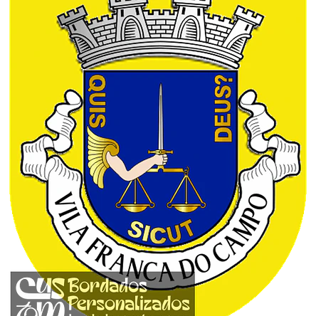 Emblema Bordado Município de Vila Franca do Campo (Açores) 1