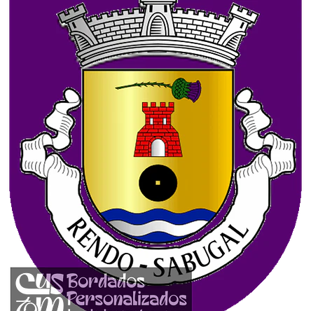Emblema Bordado Freguesia de Rendo (Sabugal, Guarda) 1