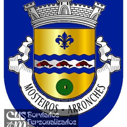 Emblema Bordado Freguesia de Mosteiros (Nisa, Portalegre) 1