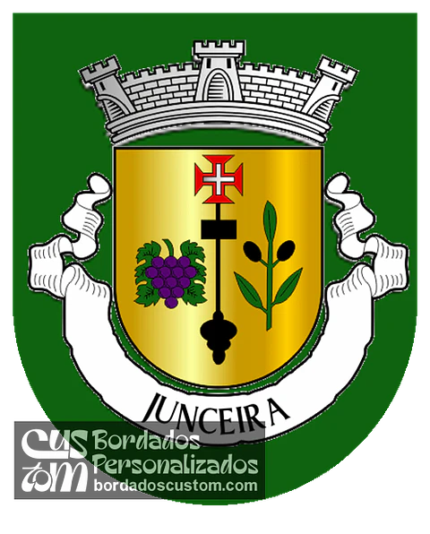 Emblema Bordado Antiga Freguesia de Junceira (Tomar, Santarém)