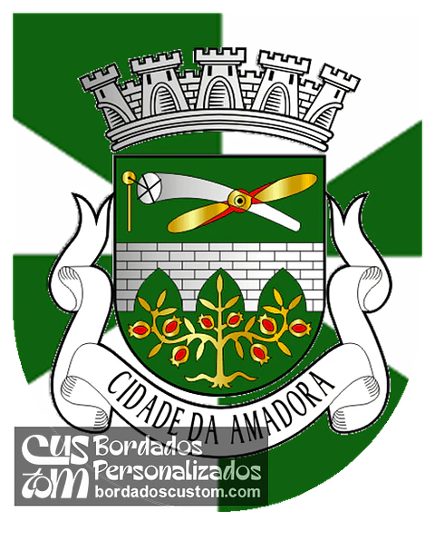 Emblema Bordado Município de Amadora (Lisboa)