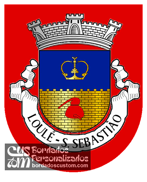 Emblema Bordado Freguesia de Loulé (São Sebastião) (Loulé, Faro)