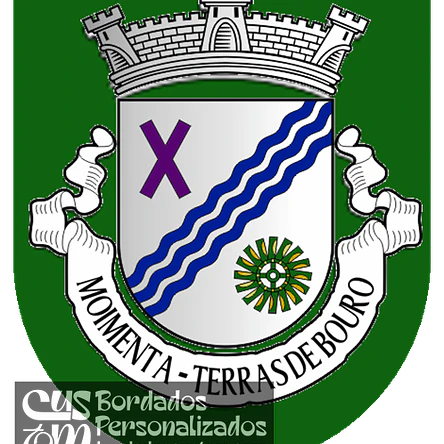 Emblema Bordado Freguesia de Moimenta (Terras de Bouro, Braga) 1