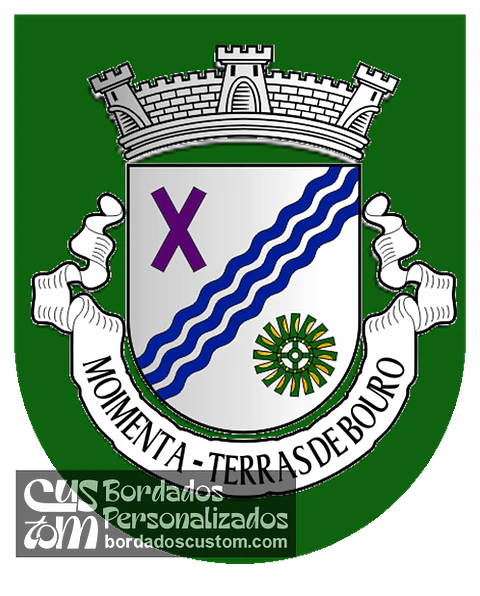 Emblema Bordado Freguesia de Moimenta (Terras de Bouro, Braga)