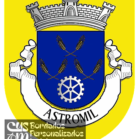 Emblema Bordado Freguesia de Astromil (Paredes, Porto) 1