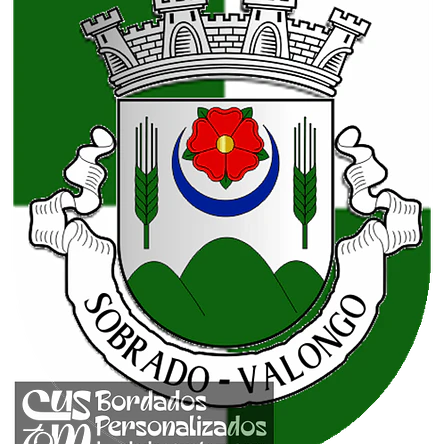 Emblema Bordado Antiga Freguesia de Sobrado (Valongo, Porto) 1