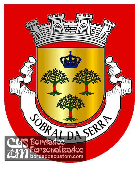 Emblema Bordado Freguesia de Sobral da Serra (Guarda, Guarda)