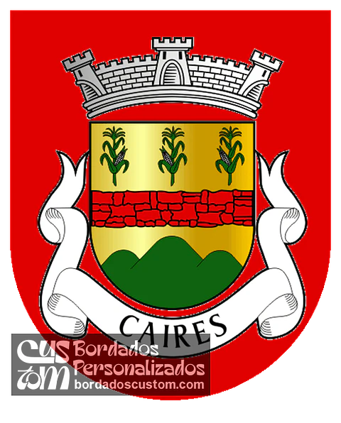Emblema Bordado Freguesia de Caires (Amares, Braga)