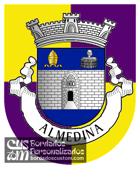 Emblema Bordado Antiga Freguesia de Coimbra (Almedina) (Coimbra, Coimbra)