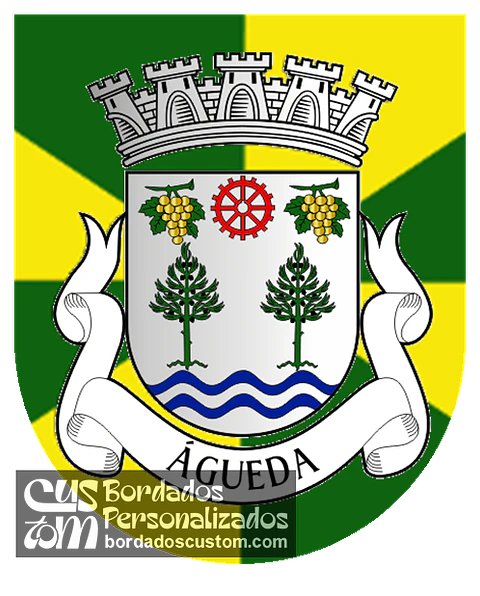 Emblema Bordado Município de Águeda (Aveiro)