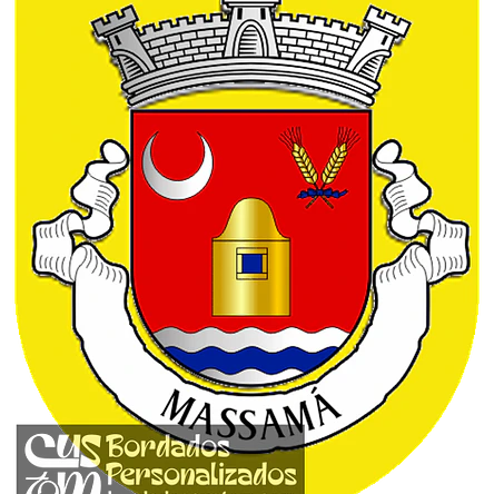 Emblema Bordado Antiga Freguesia de Massamá (Sintra, Lisboa) 1