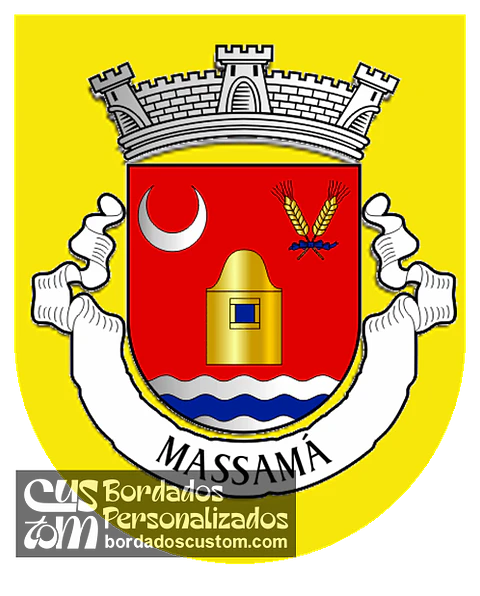 Emblema Bordado Antiga Freguesia de Massamá (Sintra, Lisboa)