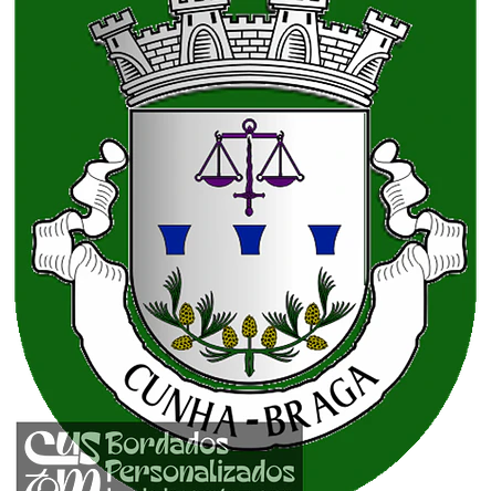 Emblema Bordado Antiga Freguesia de Cunha (Braga, Braga) 1