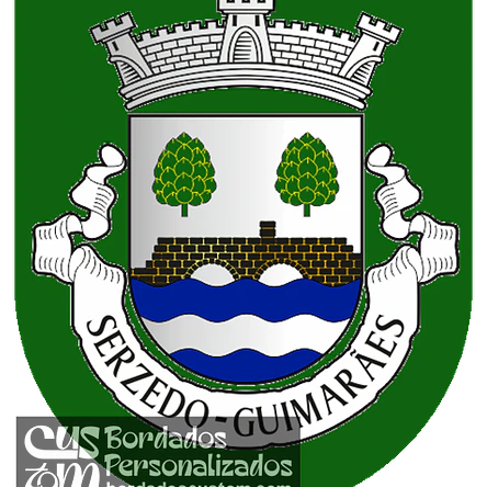Emblema Bordado Antiga Freguesia de Serzedo (Guimarães, Braga) 1