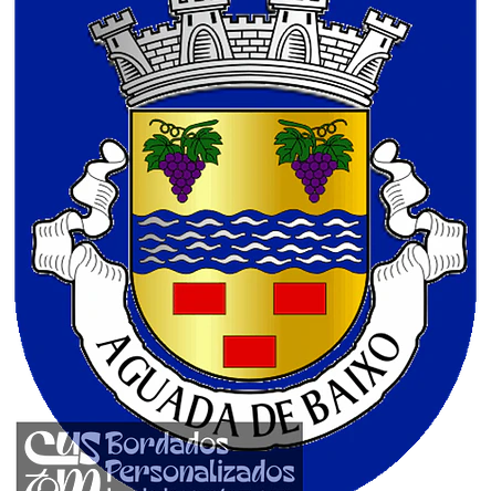 Emblema Bordado Antiga Freguesia de Aguada de Baixo (Águeda, Aveiro) 1