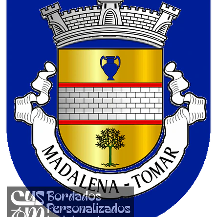 Emblema Bordado Antiga Freguesia de Madalena (Tomar, Santarém) 1
