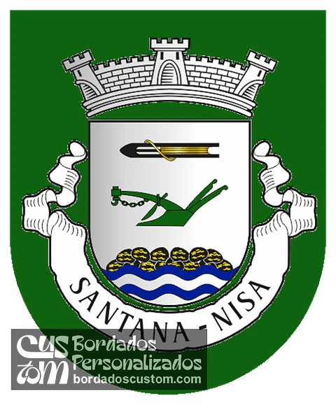Emblema Bordado Freguesia de Santana (Nisa, Portalegre)
