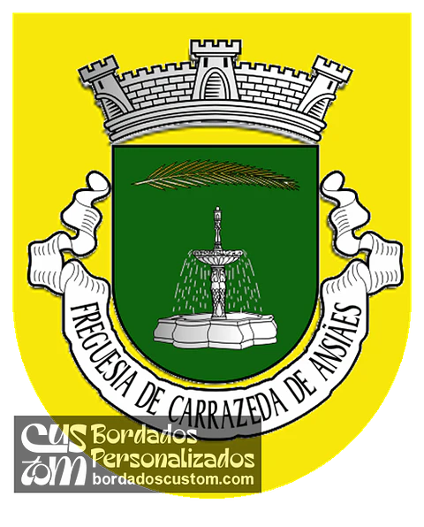 Emblema Bordado Freguesia de Carrazeda de Ansiães (Carrazeda de Ansiães, Bragança)
