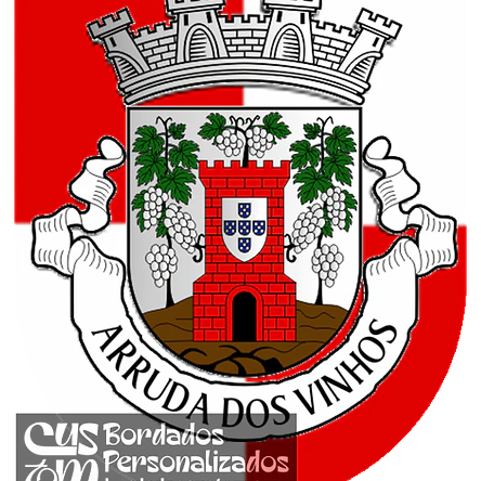 Emblema Bordado Município de Arruda dos Vinhos (Lisboa) 1
