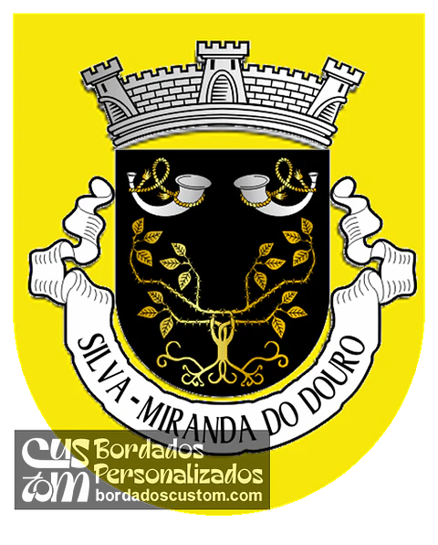 Emblema Bordado Antiga Freguesia de Silva (Miranda do Douro, Bragança)
