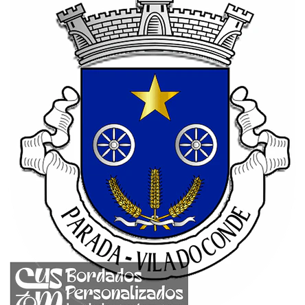 Emblema Bordado Antiga Freguesia de Parada (Vila do Cande, Porto) 1