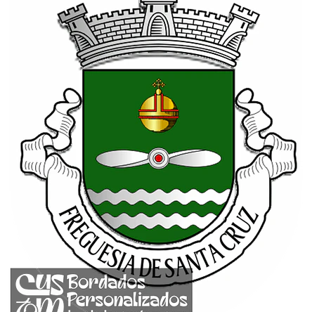 Emblema Bordado Freguesia de Santa Cruz (Santa Cruz, Madeira) 1