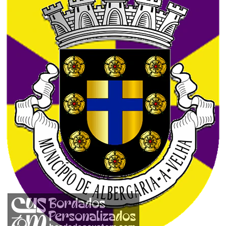 Emblema Bordado Município de Albergaria-a-Velha (Aveiro) 1