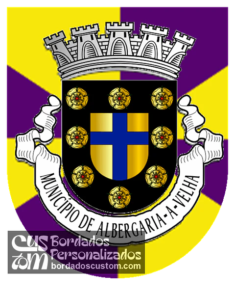 Emblema Bordado Município de Albergaria-a-Velha (Aveiro)