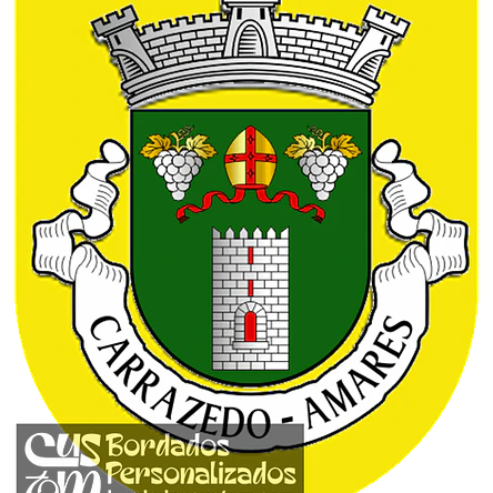 Emblema Bordado Freguesia de Carrazedo (Amares, Braga) 1
