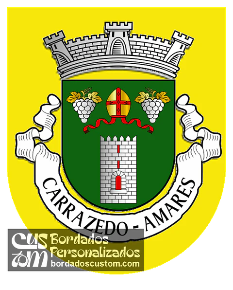 Emblema Bordado Freguesia de Carrazedo (Amares, Braga)