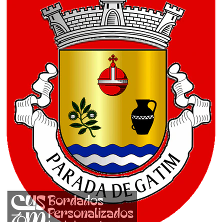 Emblema Bordado Freguesia de Parada de Gatim (Vila Verde, Braga) 1