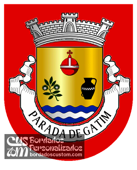 Emblema Bordado Freguesia de Parada de Gatim (Vila Verde, Braga)